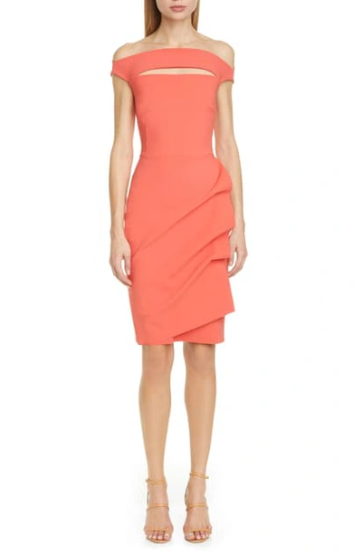 Chiara Boni La Petite Robe 'melania' Jersey Dress In Hibiscus