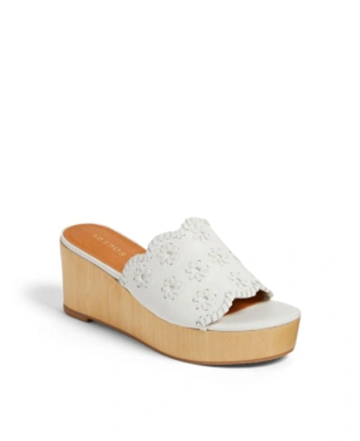 Jack Rogers Women's Rory Wedge Sandals In White