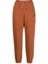 Victoria Beckham X  Track Pants In Brown