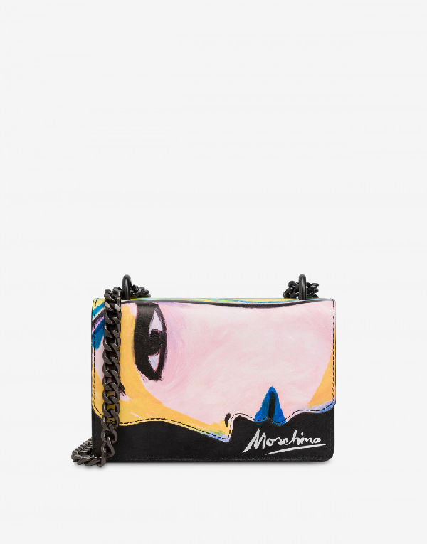 multi coloured shoulder bag