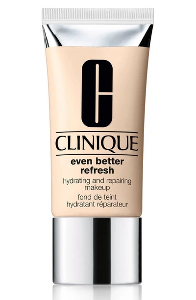 Clinique Even Better Refresh Hydrating And Repairing Makeup Full-coverage Foundation In Linen Cn 08 (very Fair With Cool Neutral Undertones)