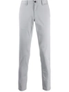 Michael Kors Skinny Fit Chinos In Grey