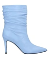 Atos Lombardini Ankle Boot In Sky Blue