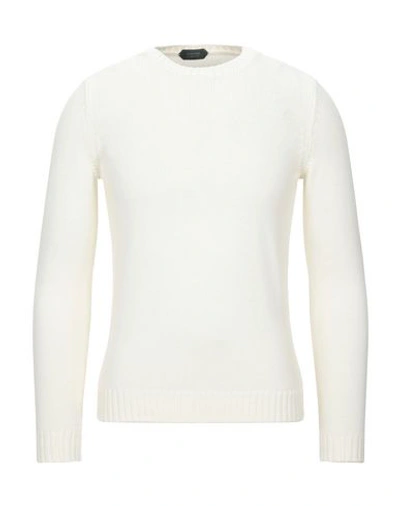 Zanone Sweater In White