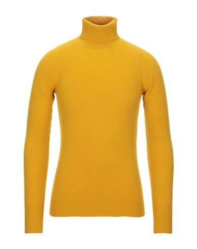 Drumohr Turtlenecks In Ocher