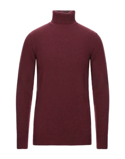 Drumohr Turtlenecks In Maroon