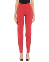 Emporio Armani Casual Pants In Red
