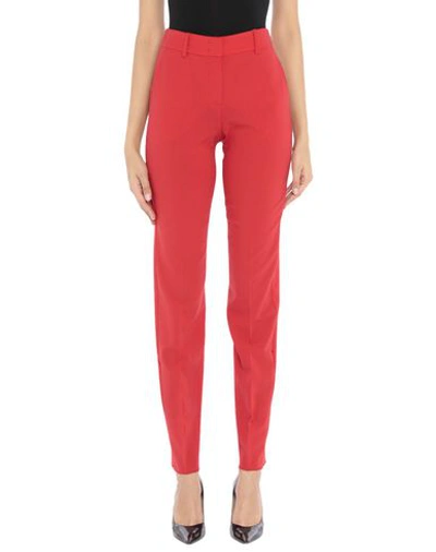 Emporio Armani Casual Pants In Red