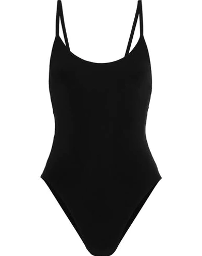 Alix One-piece Swimsuits In Black