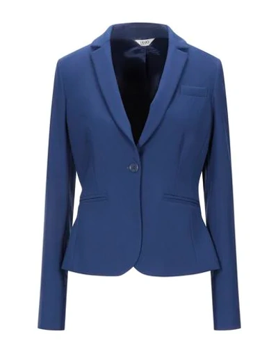 Liu •jo Sartorial Jacket In Blue