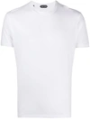 Tom Ford Relaxed Fit Crew Neck T-shirt In White