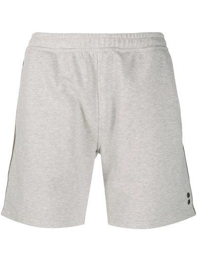 Ron Dorff Side Striped Shorts In Grey