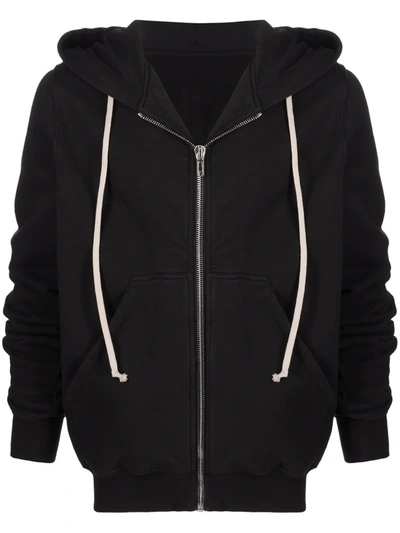 Rick Owens Drkshdw Black Jason S Zip-up Hoodie