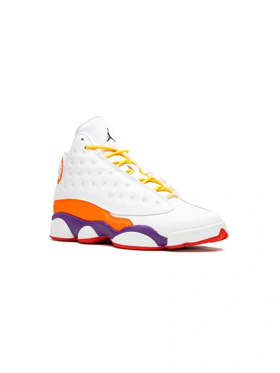 Jordan Kids' Air  13 Retro Ksa "playground" Sneakers In White