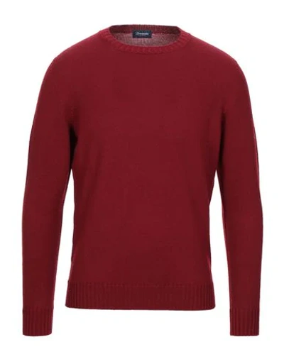 Drumohr Sweaters In Red
