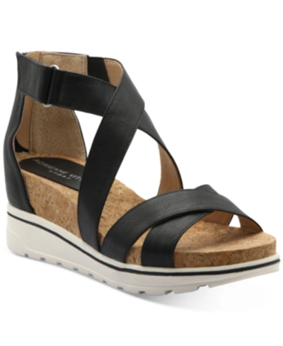 Adrienne Vittadini Chita Sandals Women's Shoes In Black