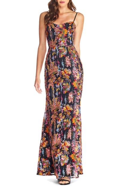 dress the population sequin dress