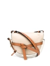 Loewe Gate Small Colorblock Shoulder Bag In Neutrals