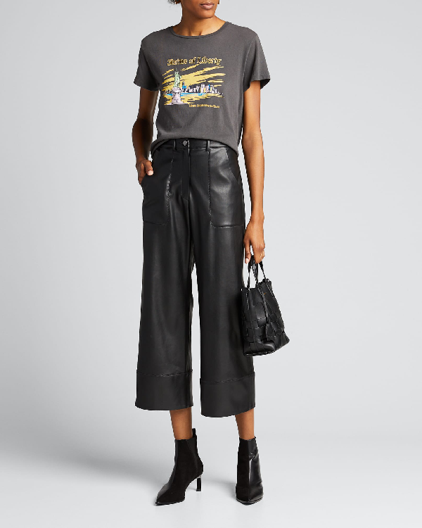 elie tahari leather pants