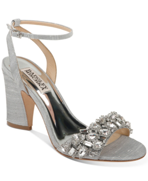 badgley mischka strappy heels