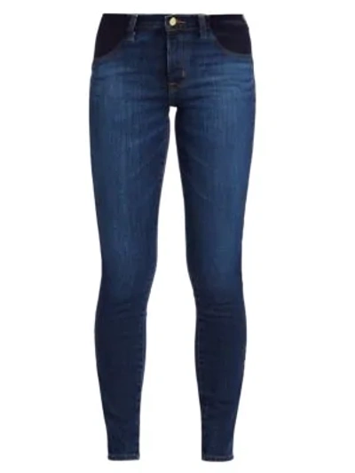J Brand Mama J Mid-rise Super Skinny Maternity Jeans In Eco Sublime