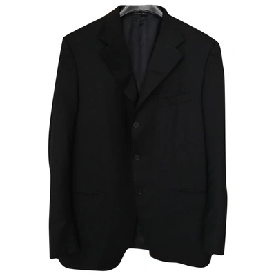 Pre-owned Canali Navy Wool Jacket