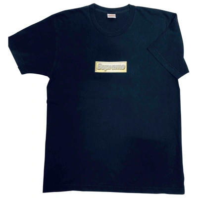 Pre-owned Supreme Black Cotton T-shirt