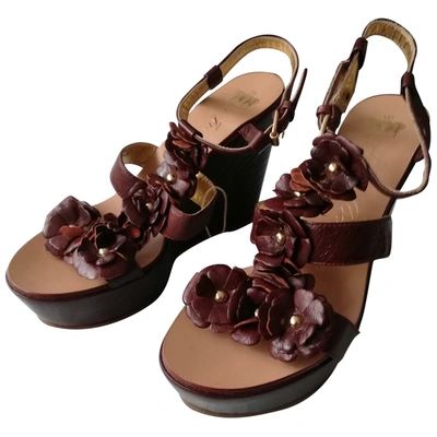 Pre-owned Juicy Couture Leather Sandal In Other