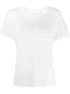 Barrie Fine Knit T-shirt In White