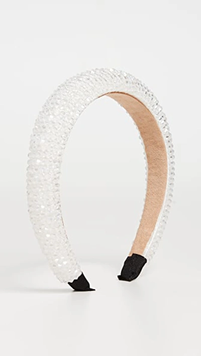 Shashi Pure Headband In White