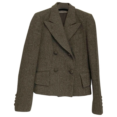 Pre-owned Stella Mccartney Wool Jacket In Brown