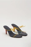 Jaggar String Sandal In Navy Multi