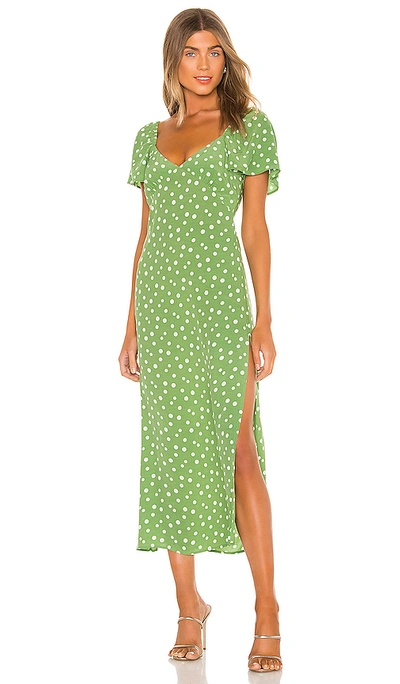 Privacy Please Rachelle Maxi Dress In Sage & Ivory
