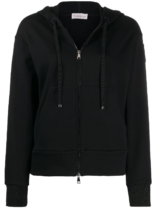 moncler zipped hoodie