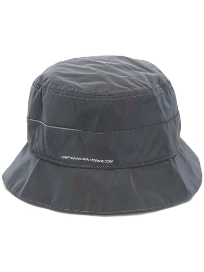 C2h4 Interstellar 3m Reflective Bucket Hat In Grey