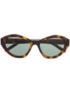 Saint Laurent Sl M60 Monogram Acetate Sunglasses In 3