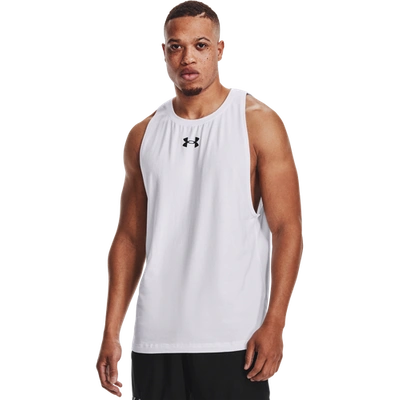 Under Armour Men's Charged Cotton Tank In White