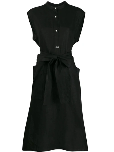 Mackintosh Linwood Sleeveless Dress In Black