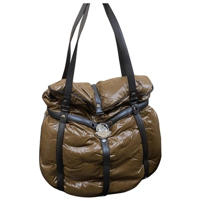 Pre-owned Moncler Brown Leather Handbag