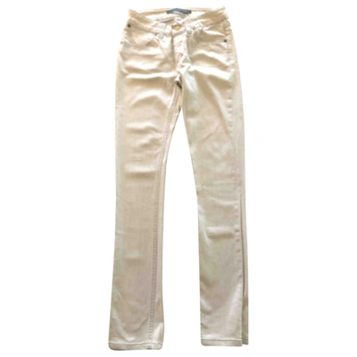 Pre-owned Superfine Slim Jeans In Other