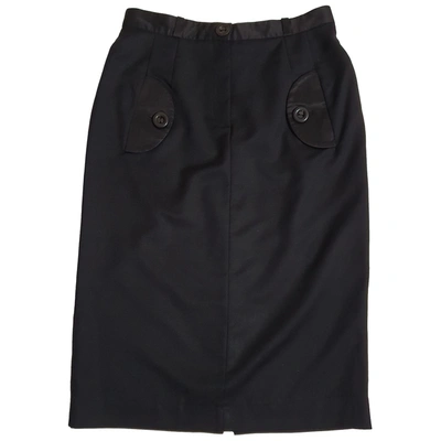 Pre-owned Baum Und Pferdgarten Mid-length Skirt In Black