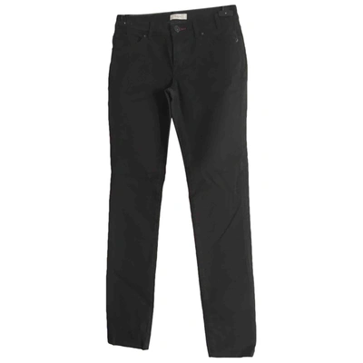 Pre-owned Paul Smith Straight Trousers In Black