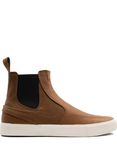 Nike Janoski Slip-on Trainers In Brown