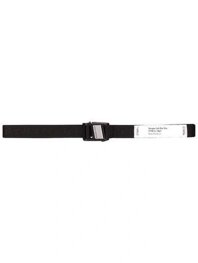 Heron Preston Tactical Tape Belt In Black