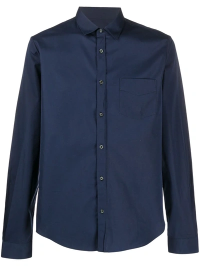 Gucci Classic Fit Shirt In Blue