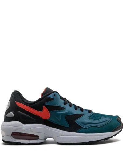 Nike Air Max2 Light Sneakers In Black