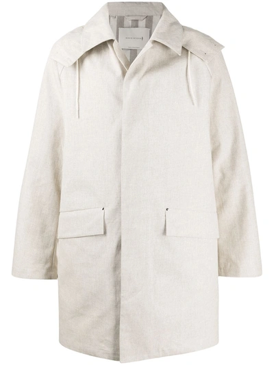 Mackintosh Denny Hooded Coat In Neutrals
