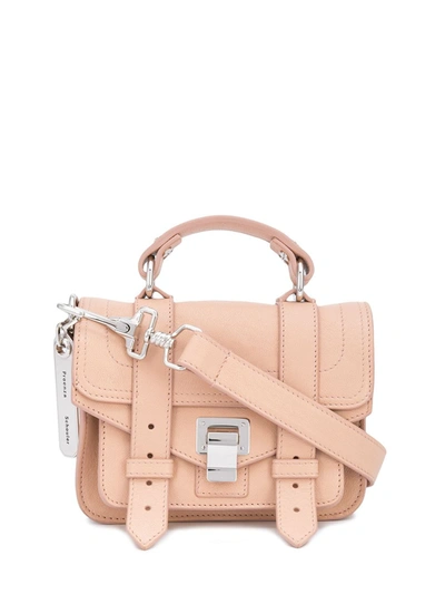 Proenza Schouler Tiny Ps1 Satchel In Neutrals