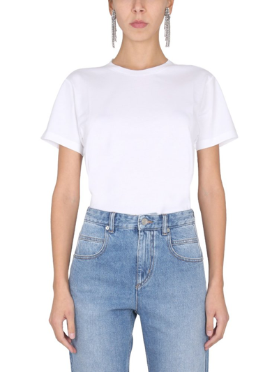 Isabel Marant Annax T-shirt In White Cotton