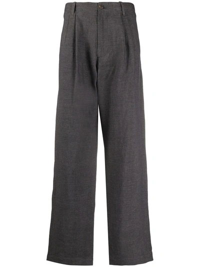 Société Anonyme Wide Leg Tailored Trousers In Grey
